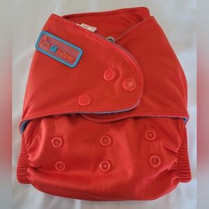 Red Cloth Diaper